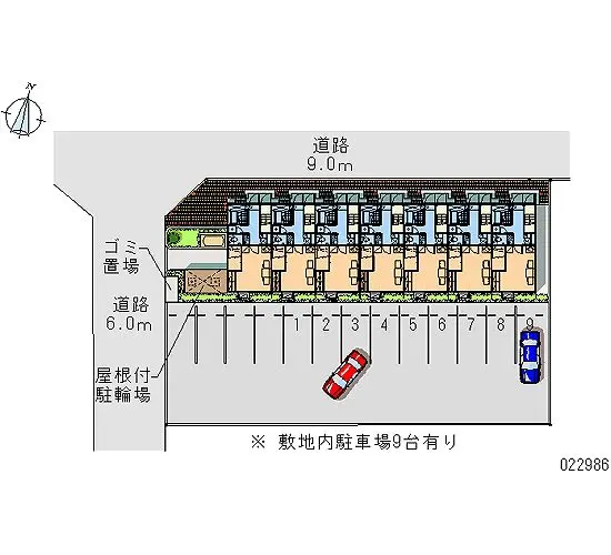 鳥取市秋里 月極駐車場